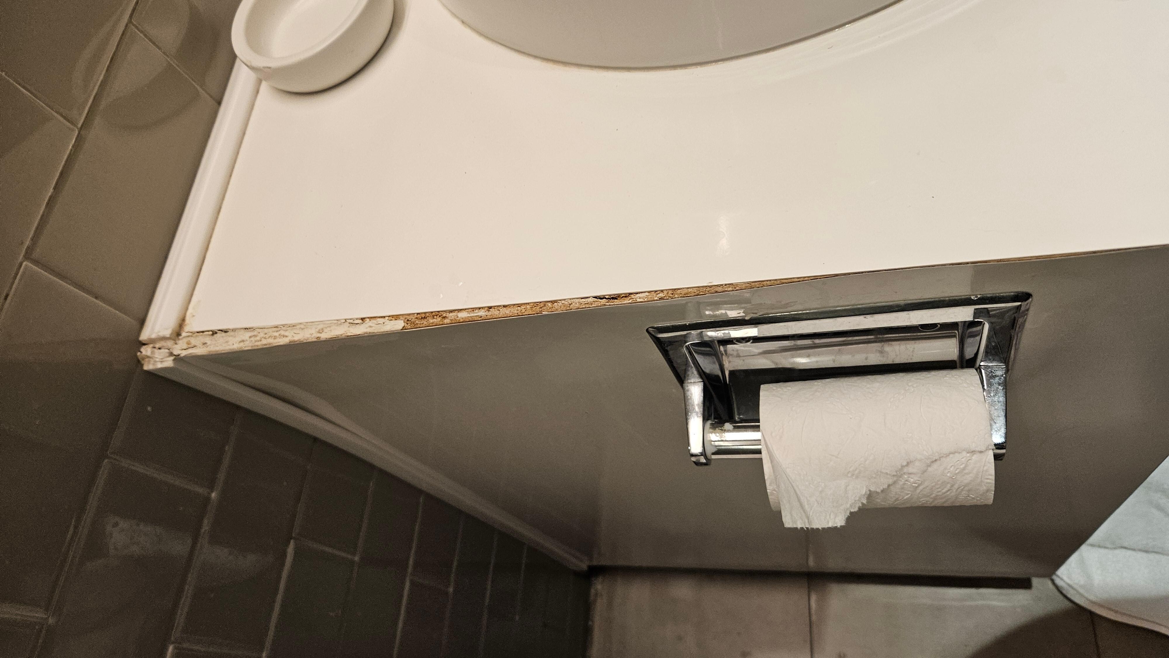 Sink broken , side falling off 