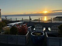 Loved the sunset from the outside seating area