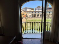 View from the living room window/balcony