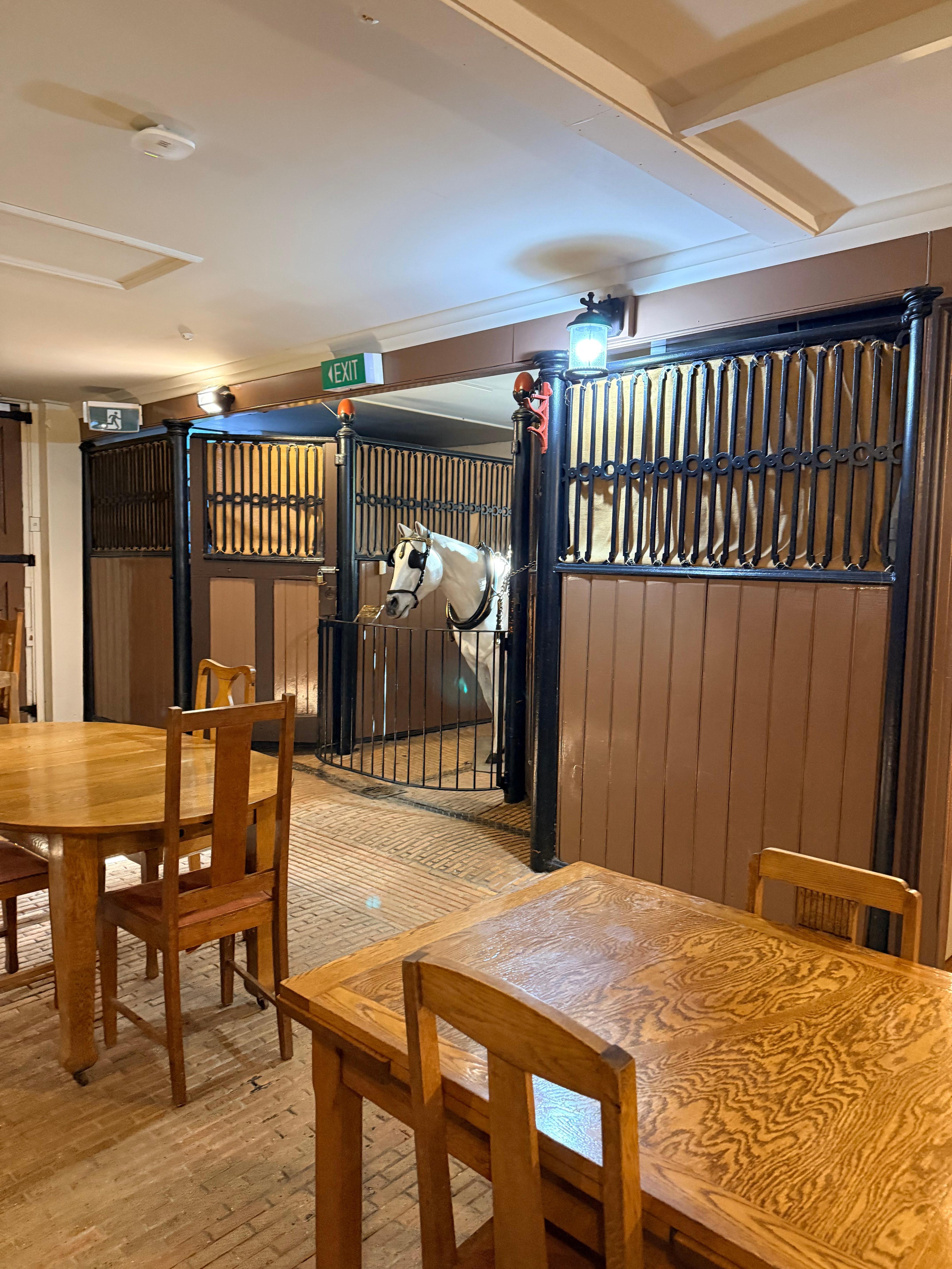 Breakfast area for Stable and Lodge guests. 