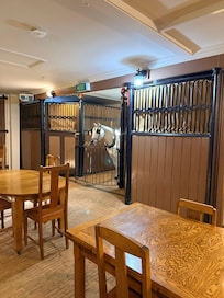 Breakfast area for Stable and Lodge guests.