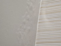 Bubbles in ceiling paint due to excessive moisture