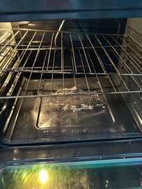 their oven upon arrival