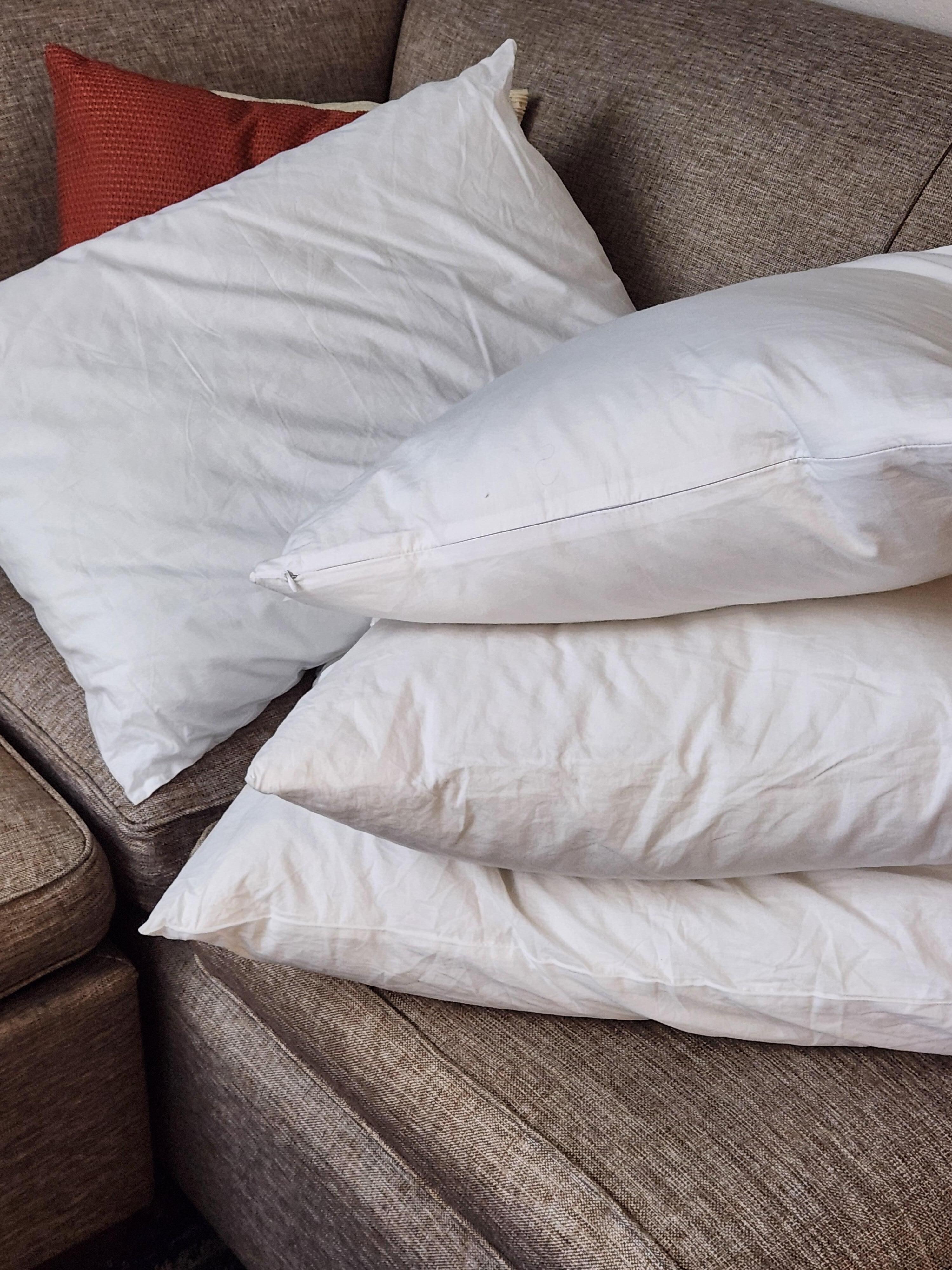 Once again new pillow cases and it had black straight hair on it