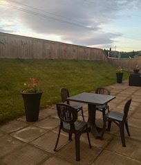 Patio outside our first floor room