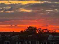 Sunset from the deck