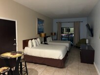 The balcony was nice