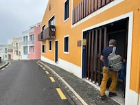 Outside entrance