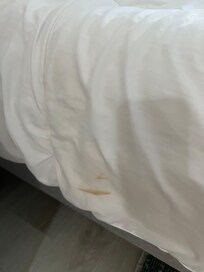 Stained besding