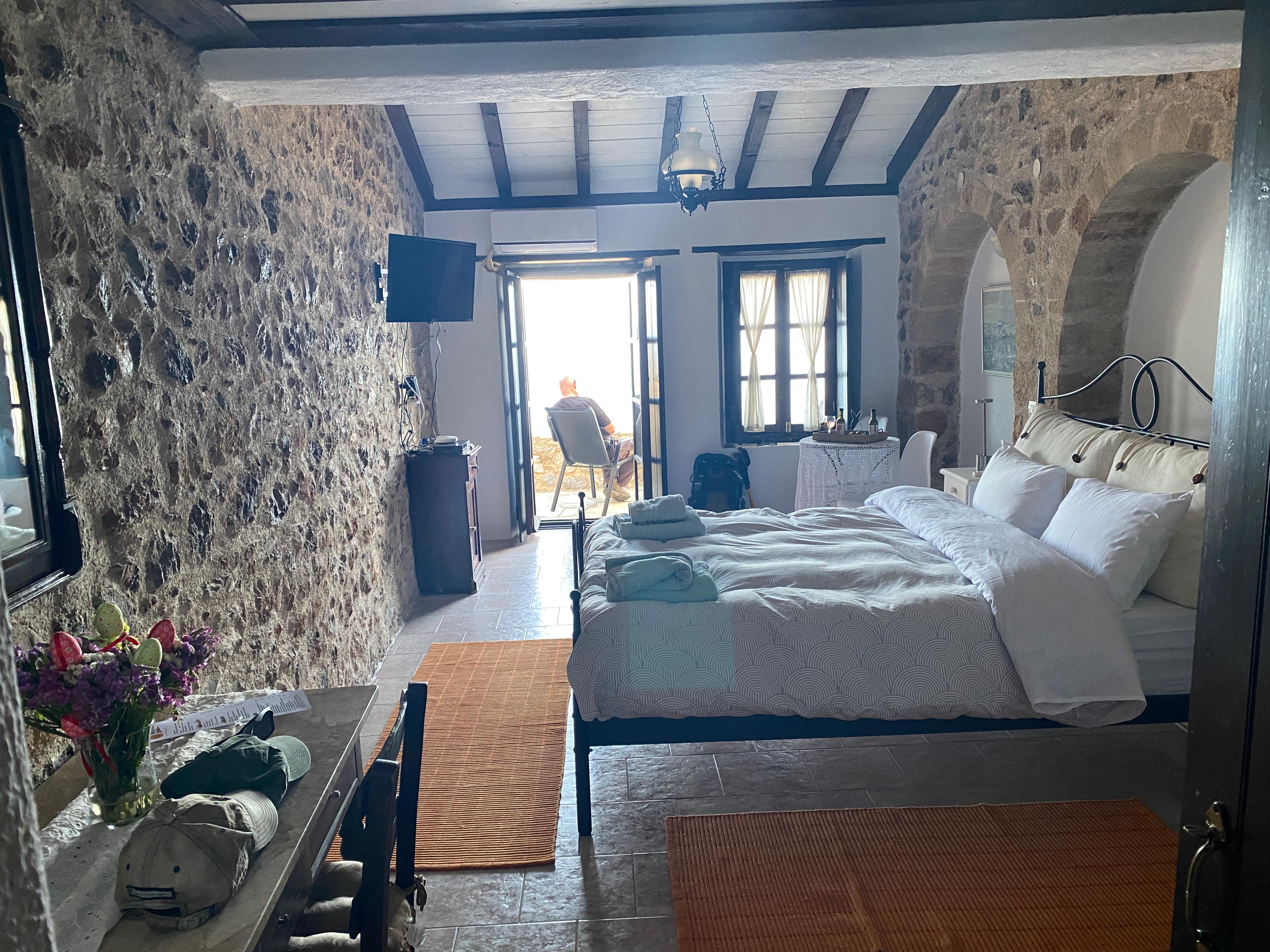 View of the room as you walk in