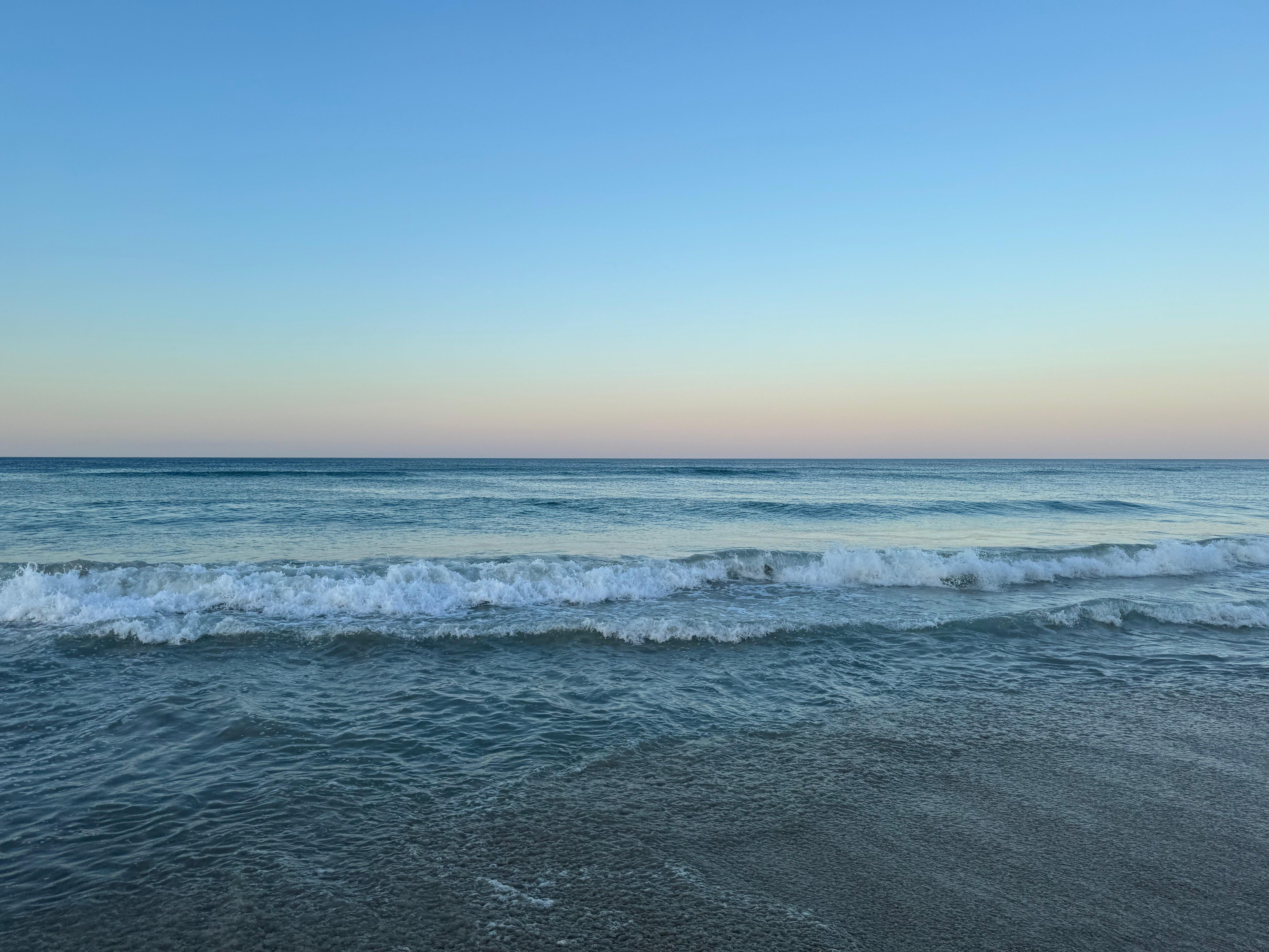 Beach at sunset