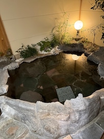 Private onsen in the room