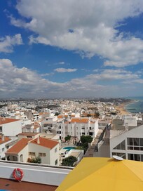 View from the pool area