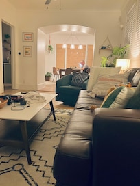 Cozy lighting…
Lots of plants …
Good Vibes only …