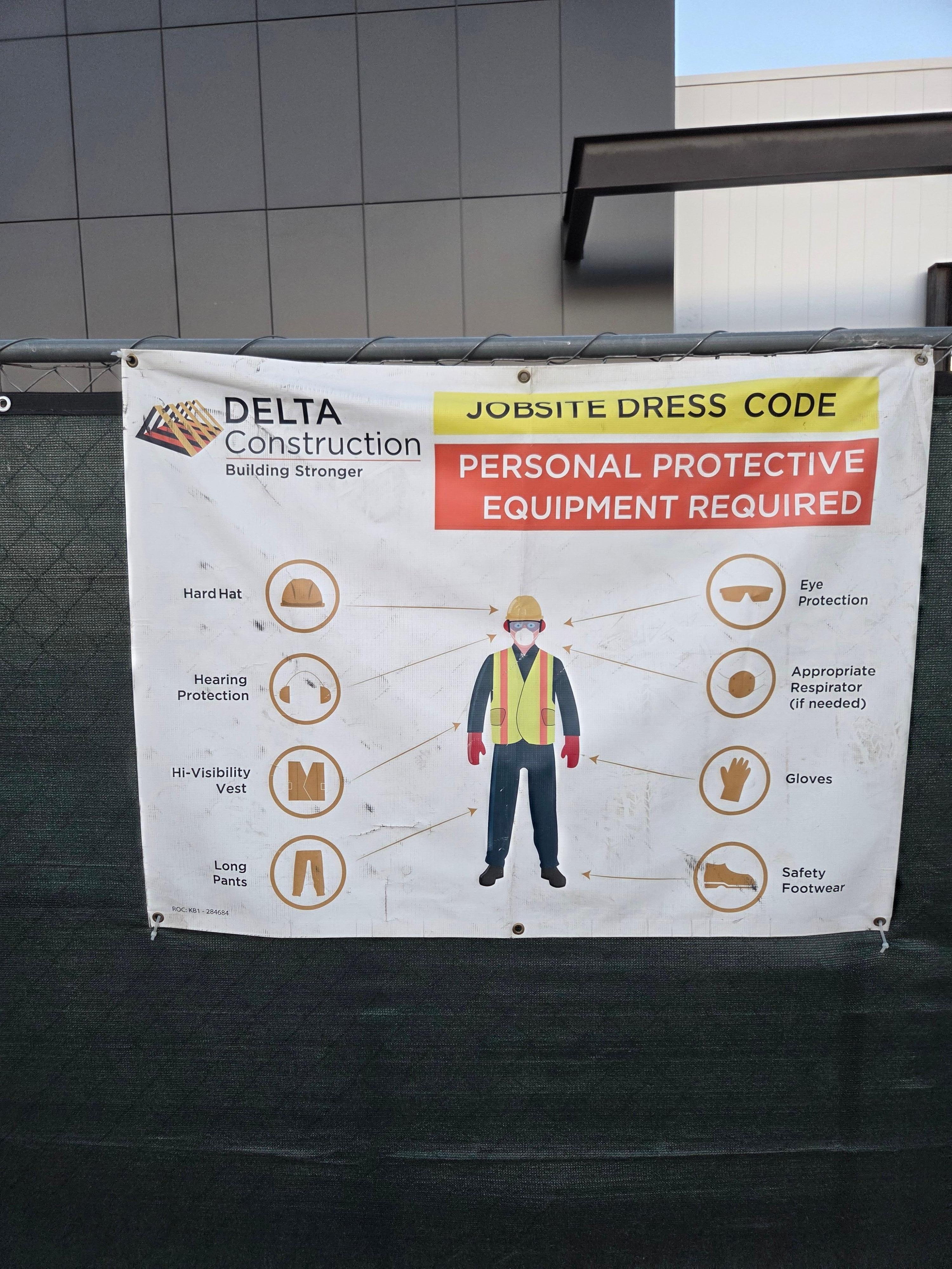 Construction and parking Garage only open on top. 