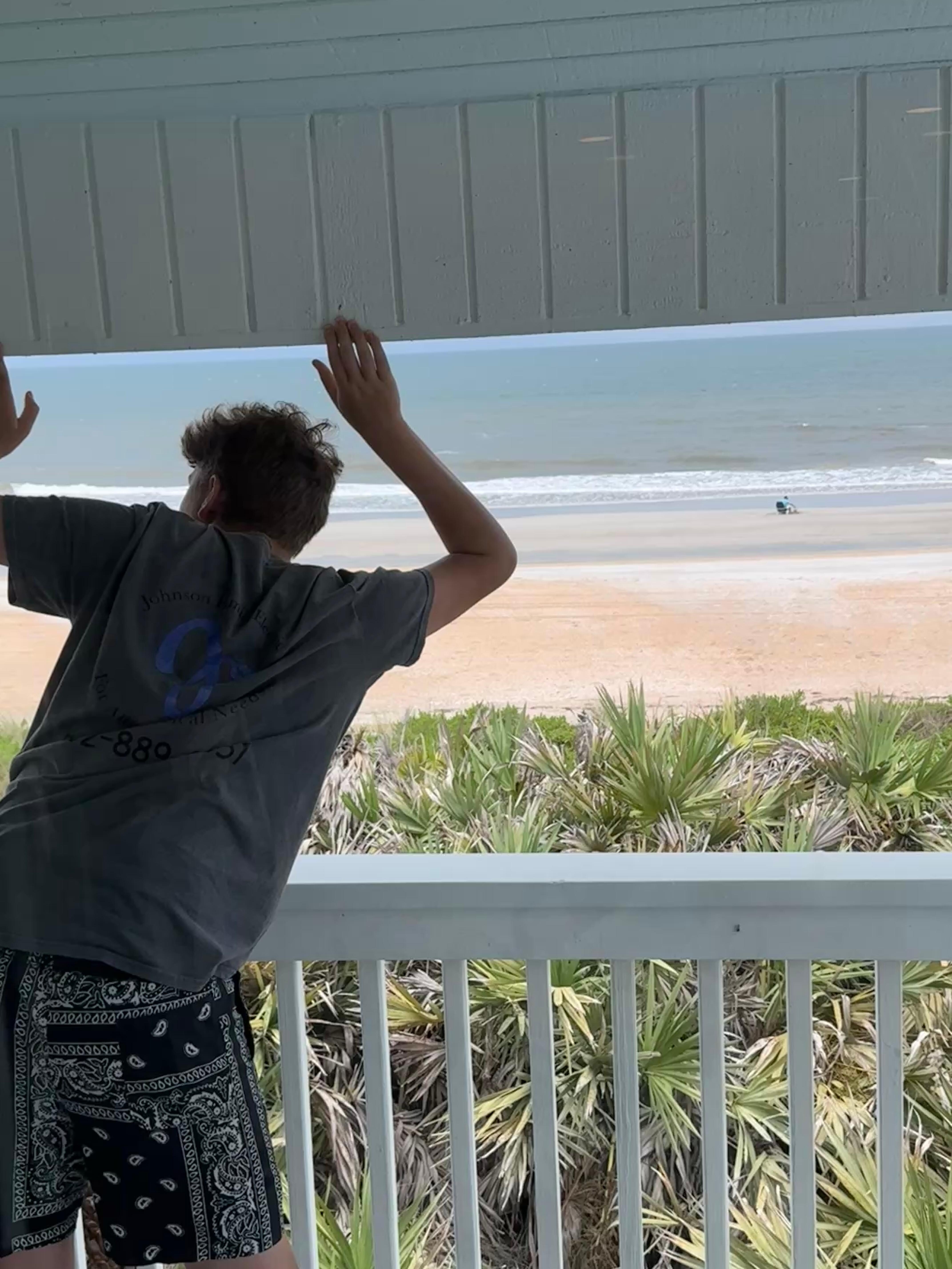 View from porch