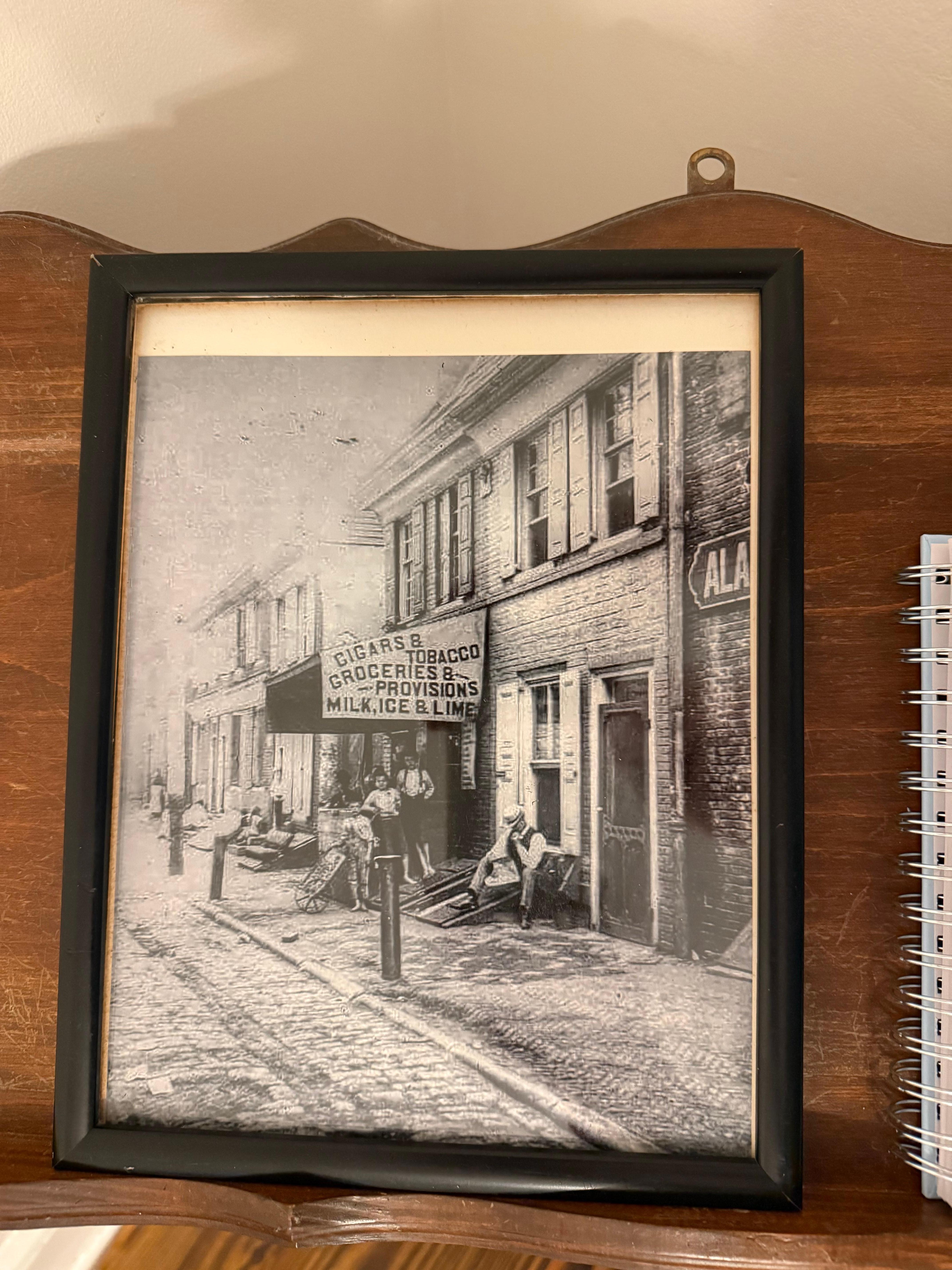 Vintage photo of the house