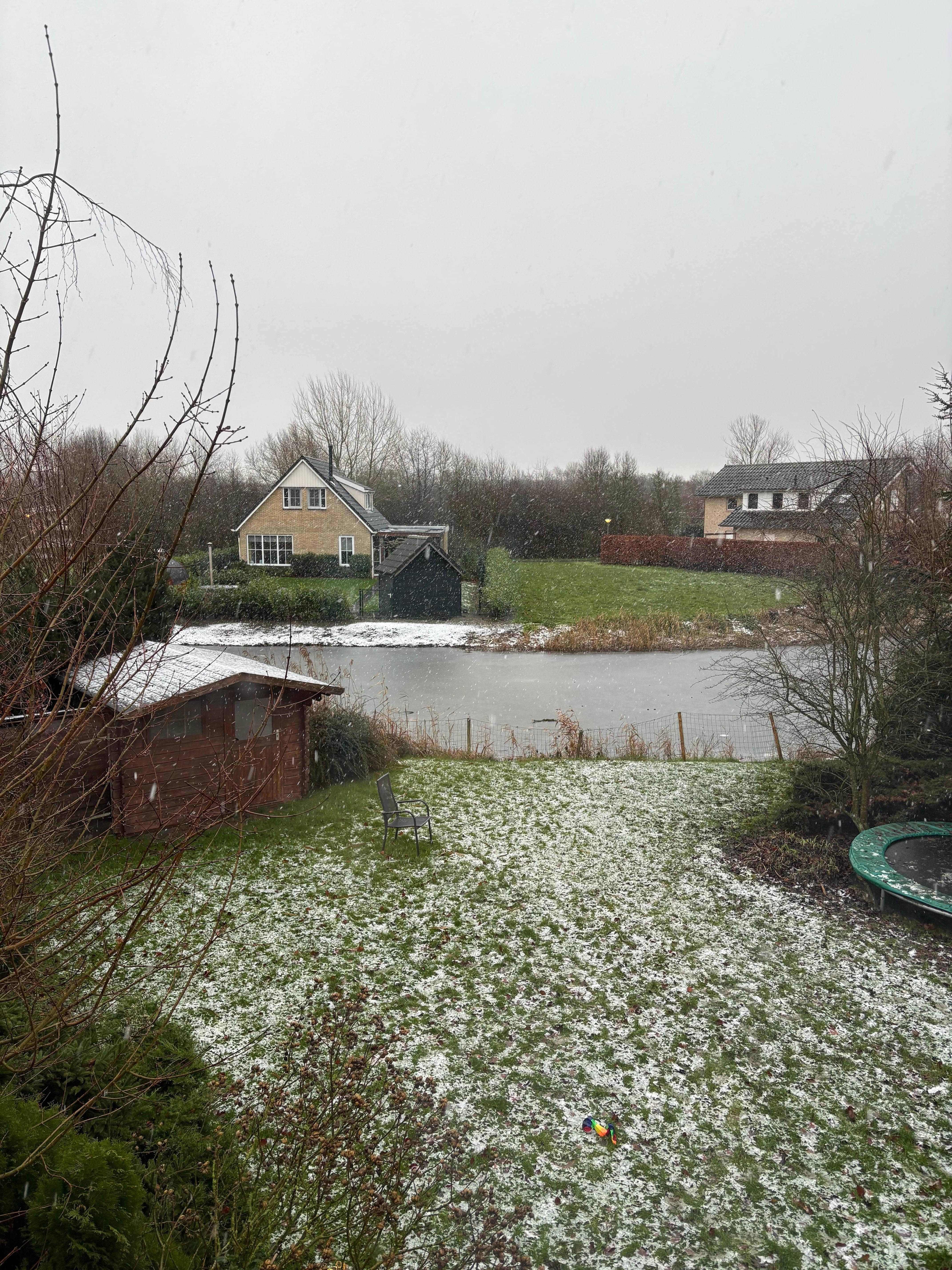 Blick aus der ersten Etage in den Garten