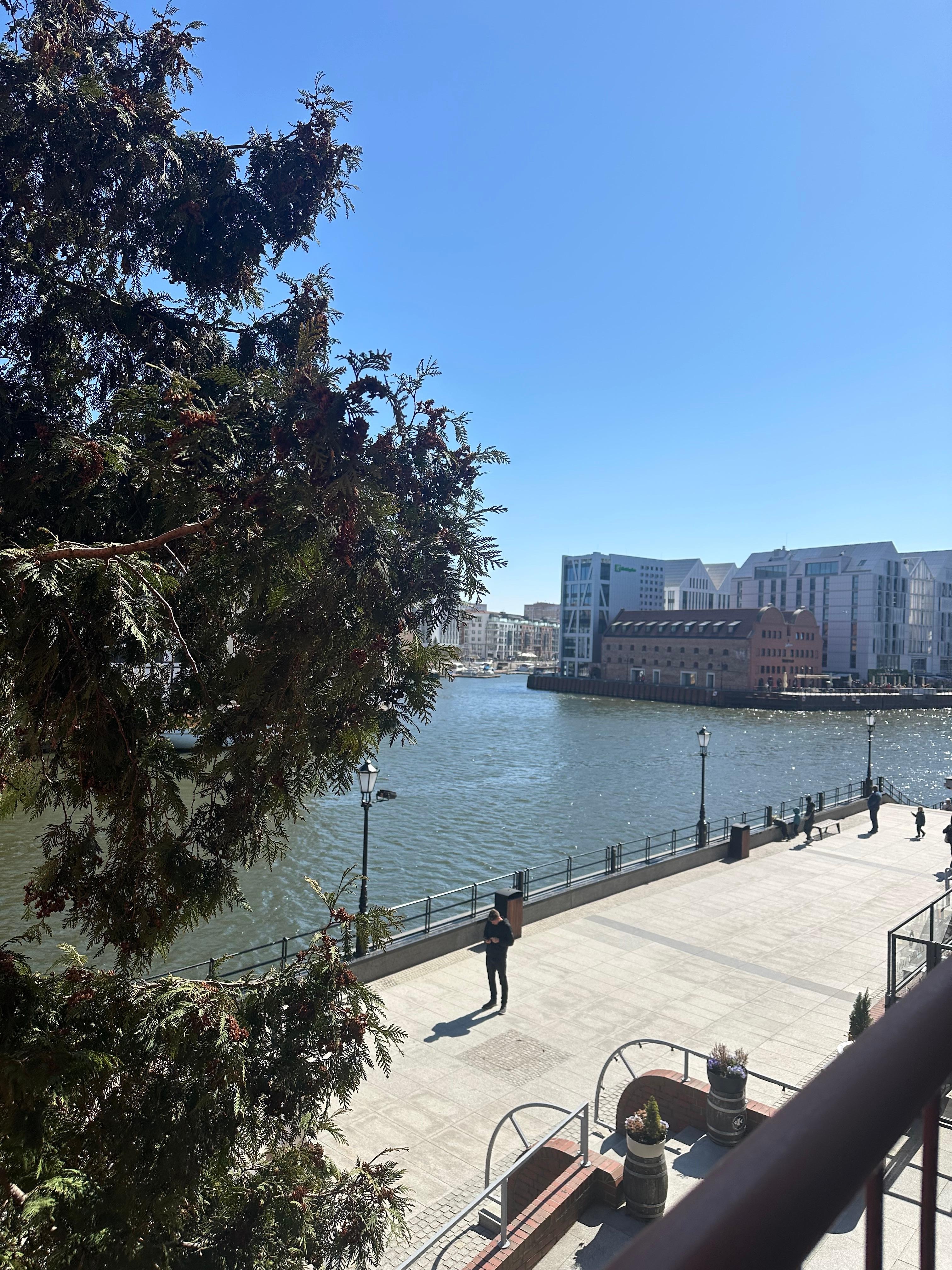 Flott utsikt fra rommet 