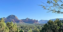 View from Bandit Trail close to house
