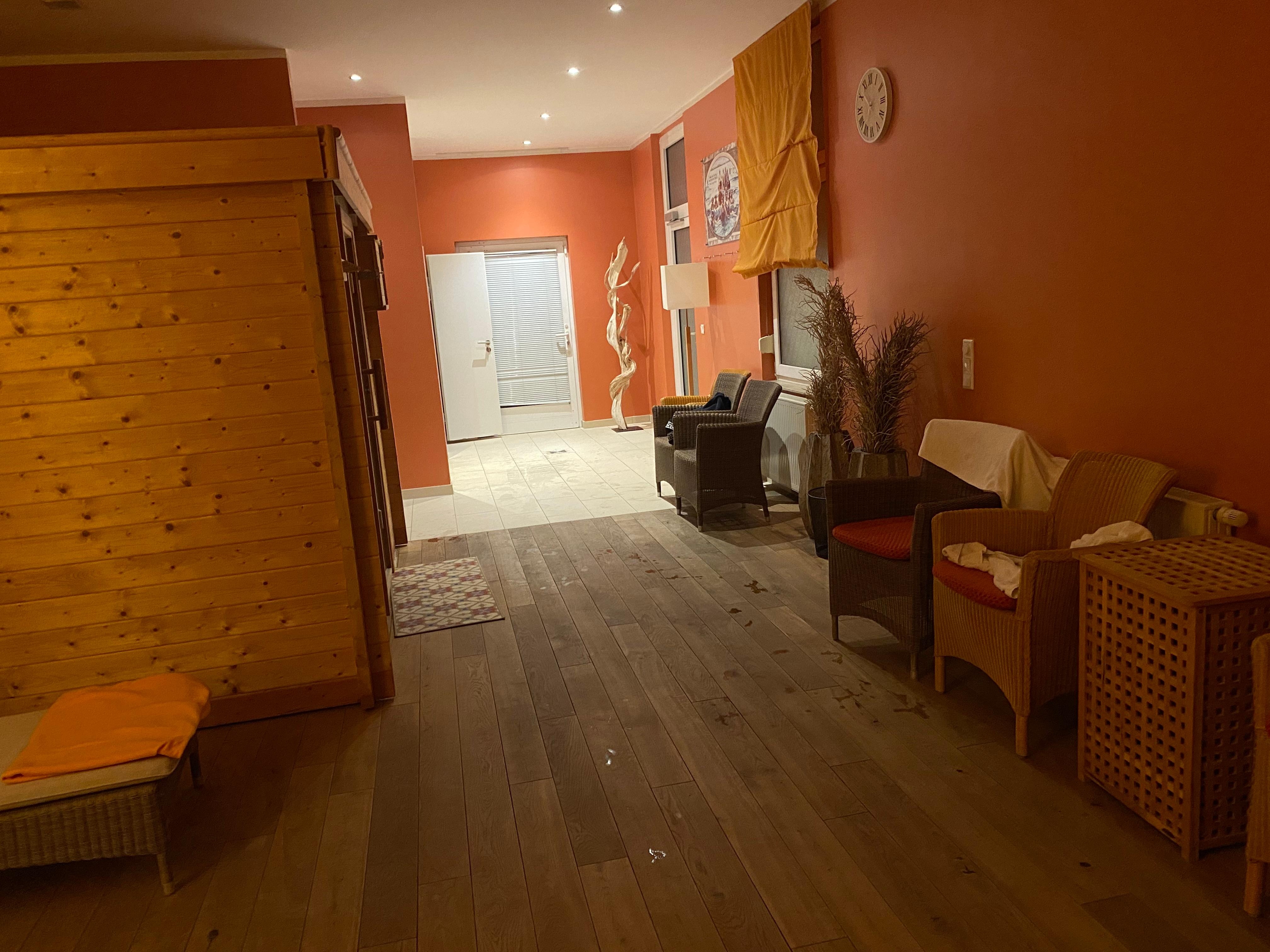 Kleiner Wellnessbereich