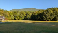 View from the porch of the little Equinox mountain (i think)