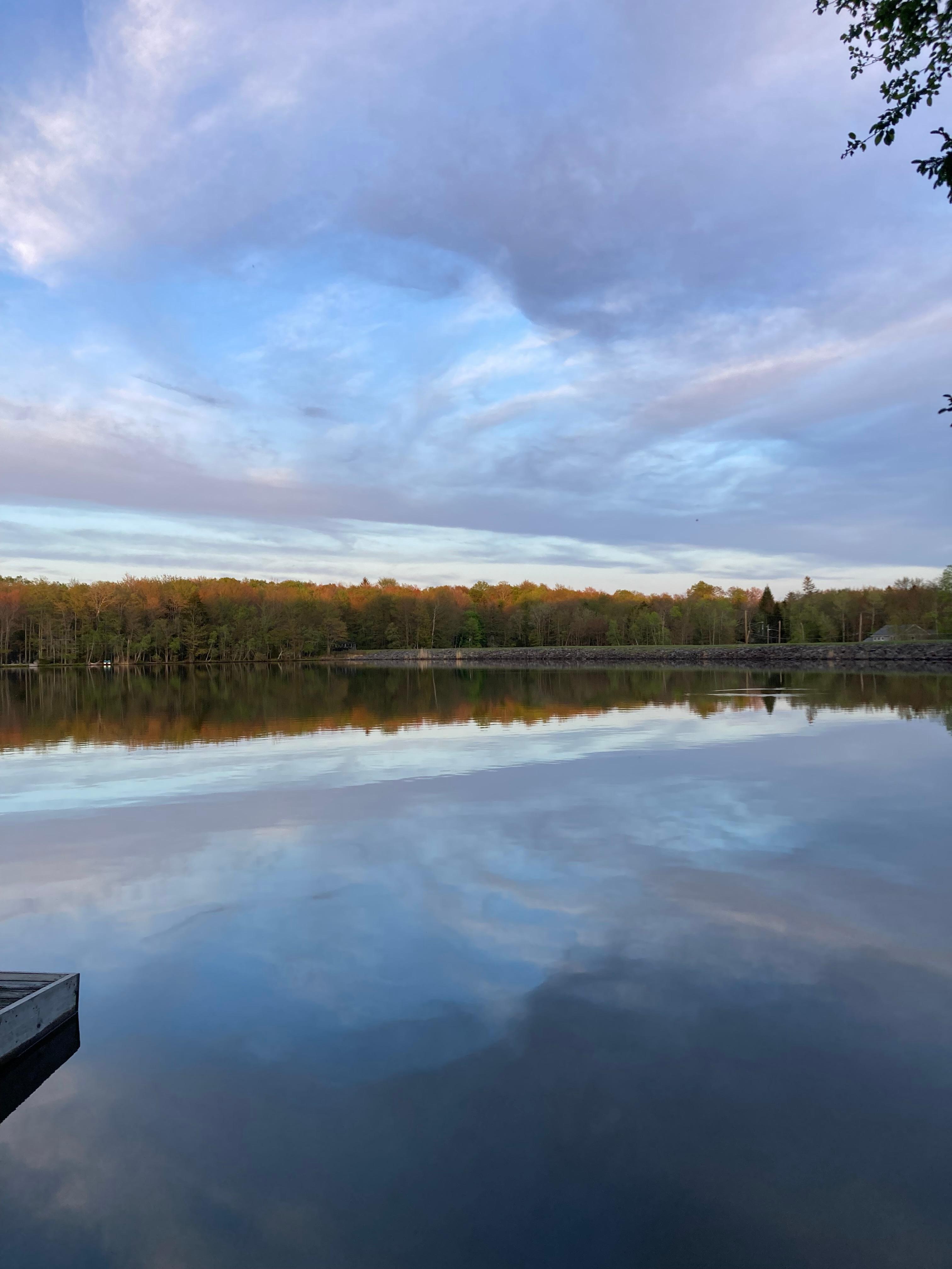 View from the dock