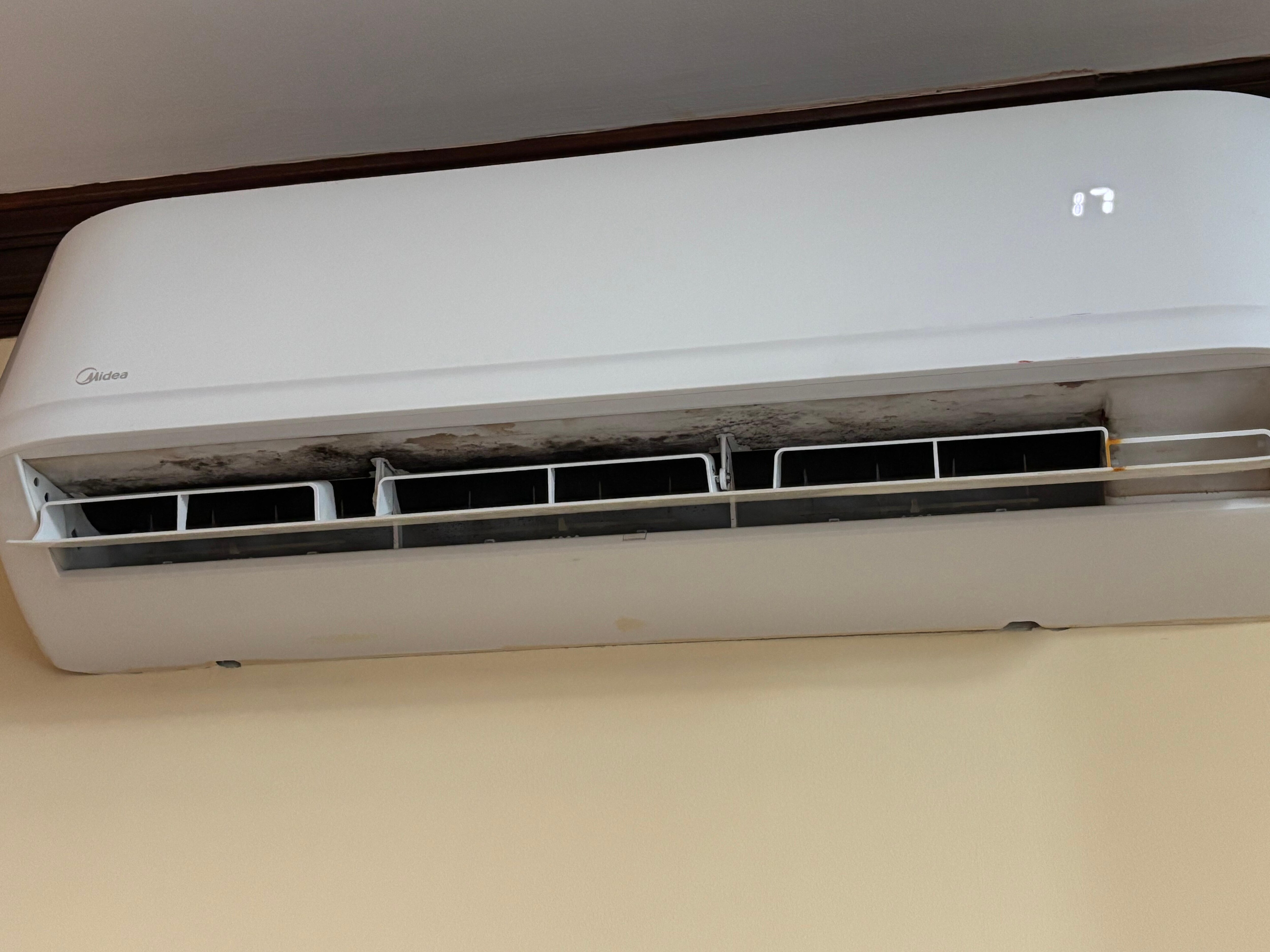 Ac with mold