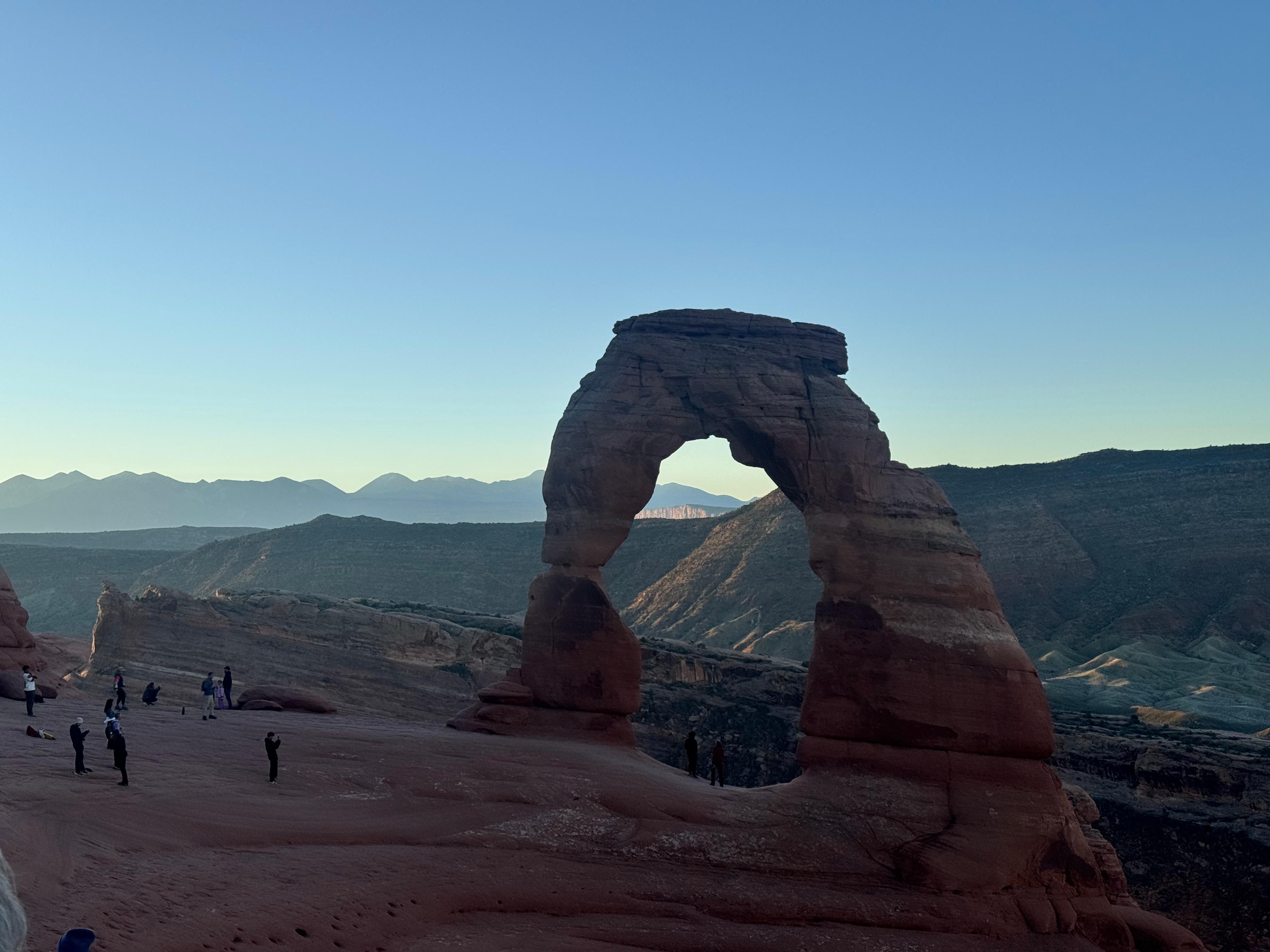 Hiking at the Arches