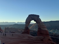 Hiking at the Arches