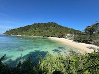 View from the route walking to Patong Elephant Care