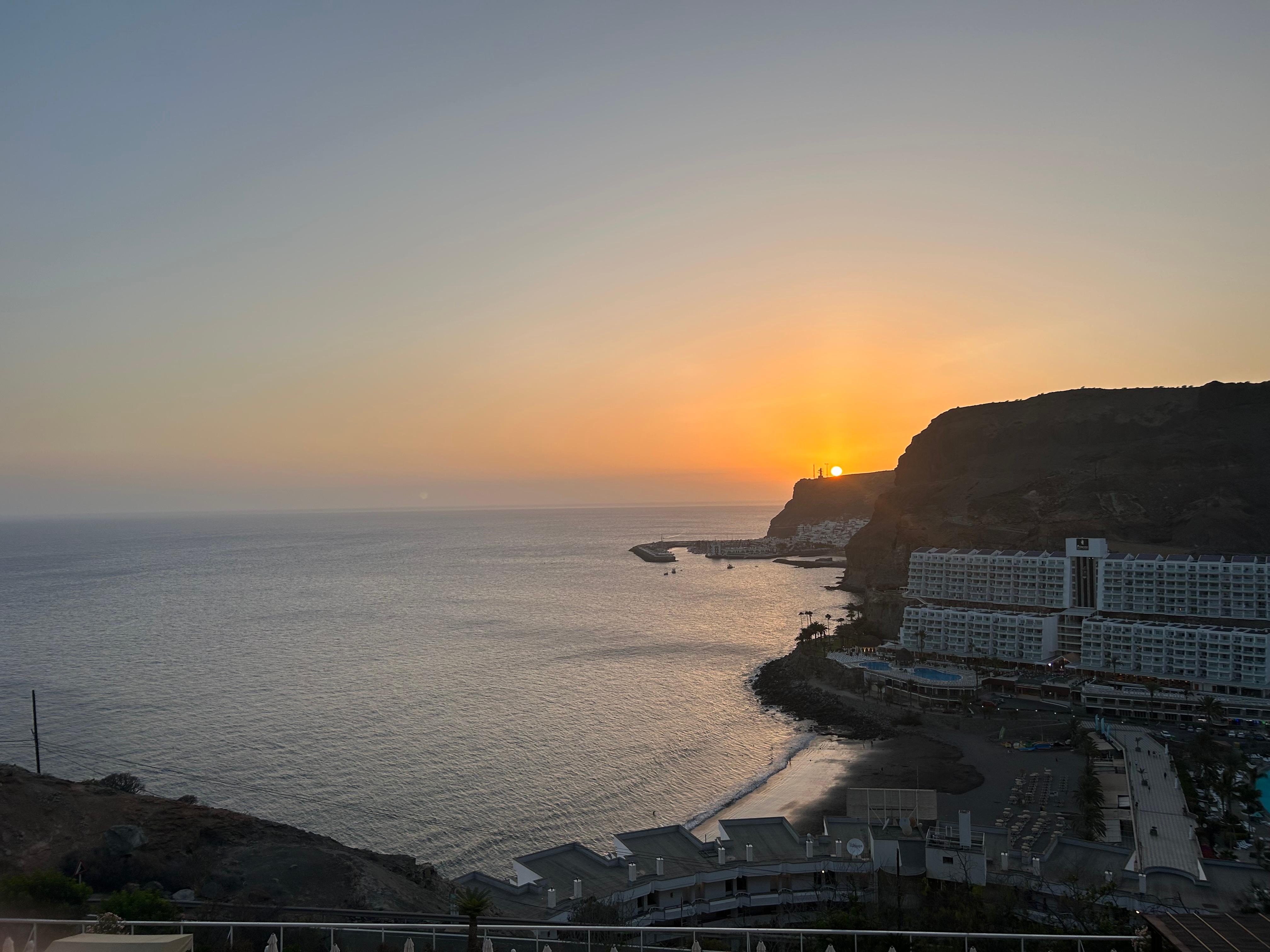 Sunset from sunset Bar