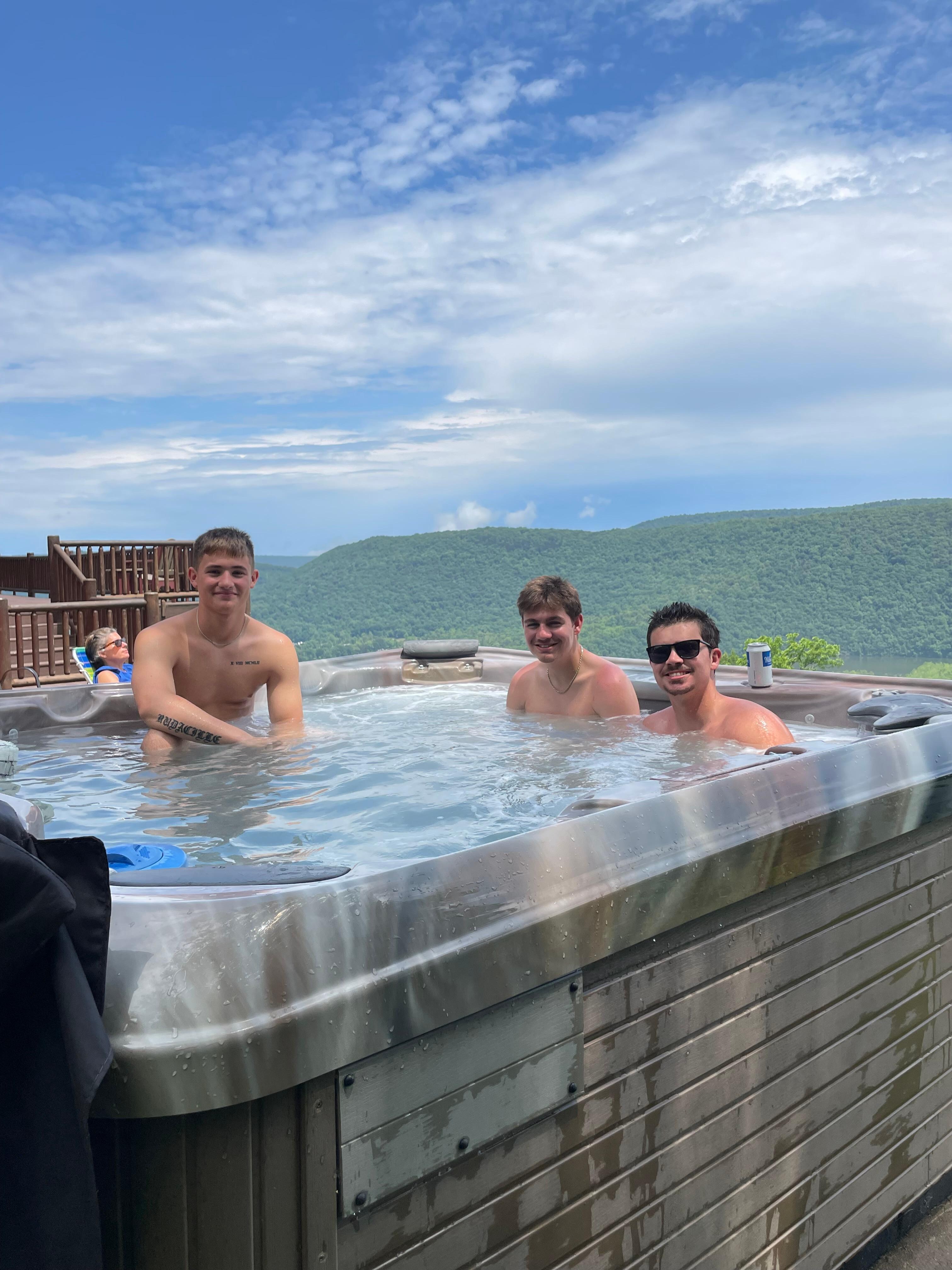 Hot tub was a plus 