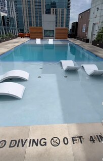 Enjoyed relaxing by the pool.
