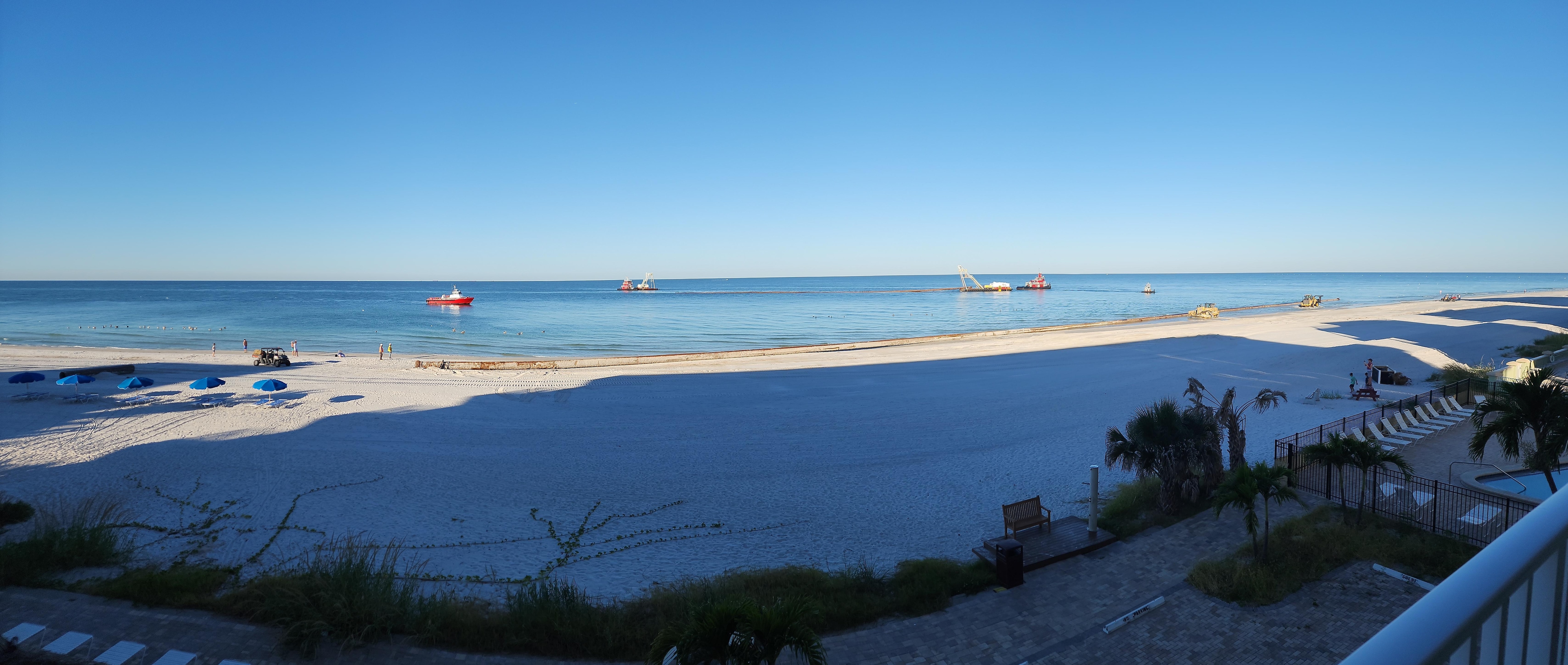 View from the balcony