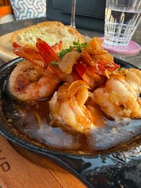 Food I ordered at The Ky Bar