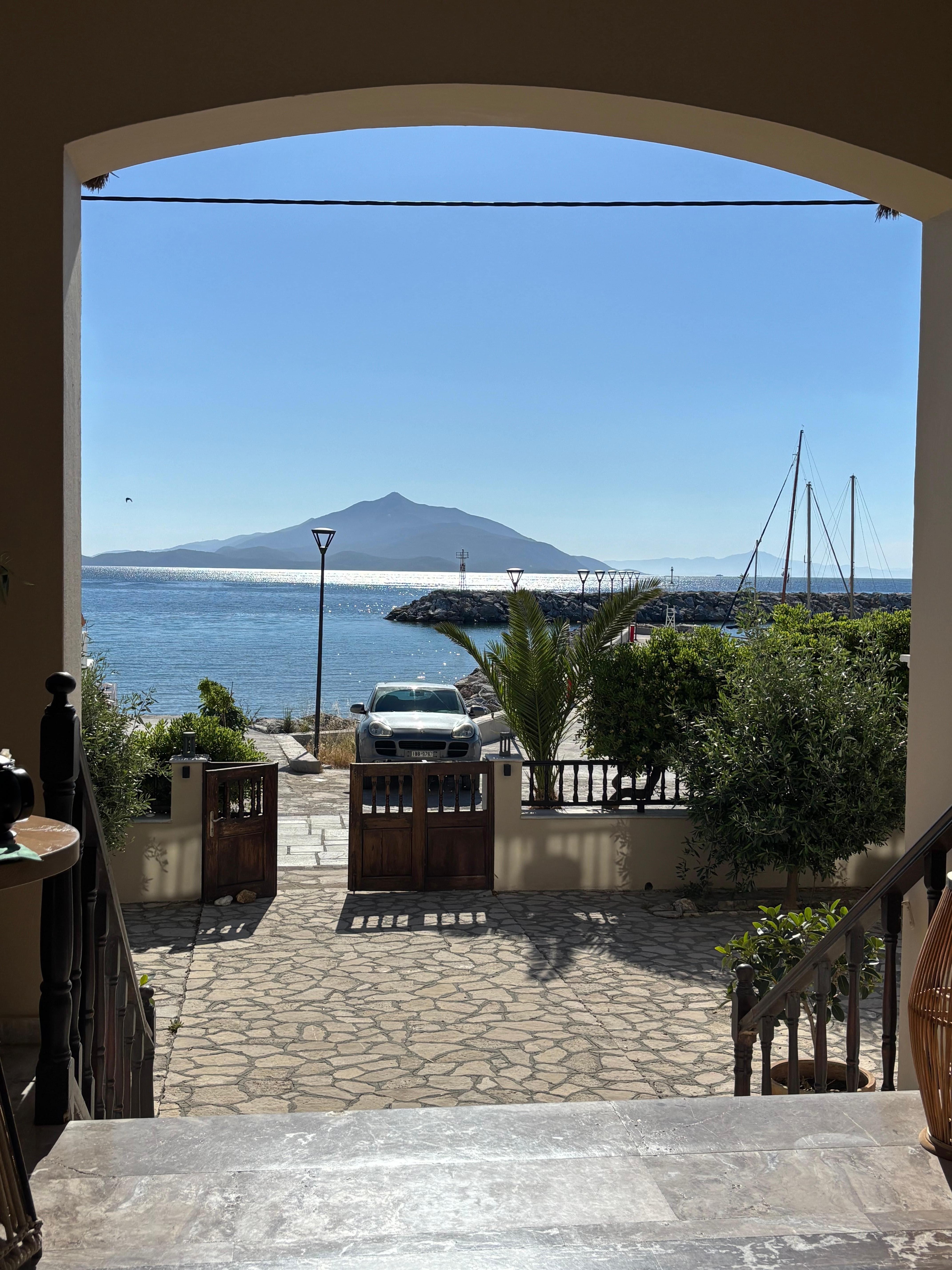 View at breakfast