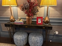 Beautiful decor. Felt very much like visiting a ‘posh’ home.