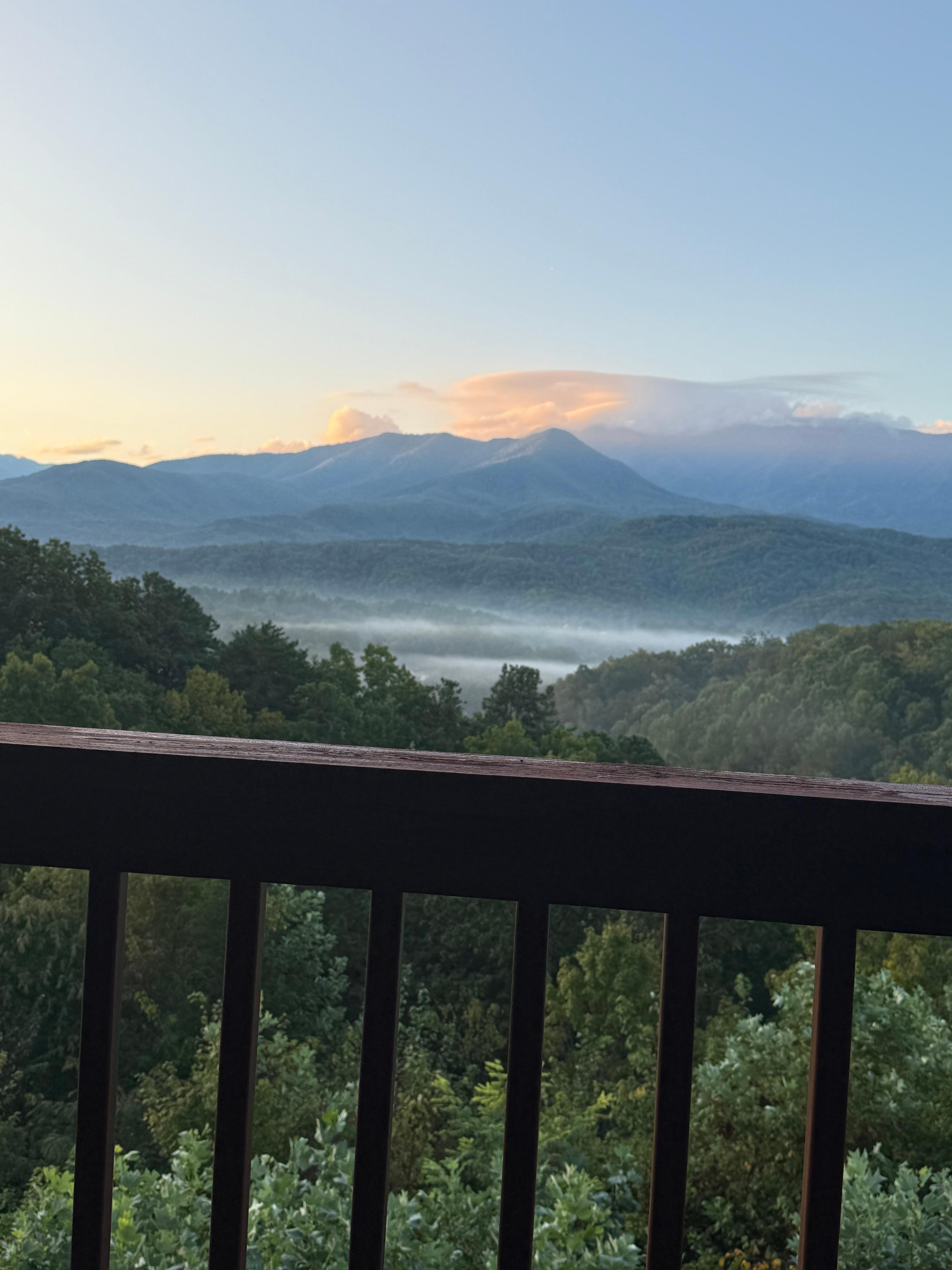 View from lower deck.