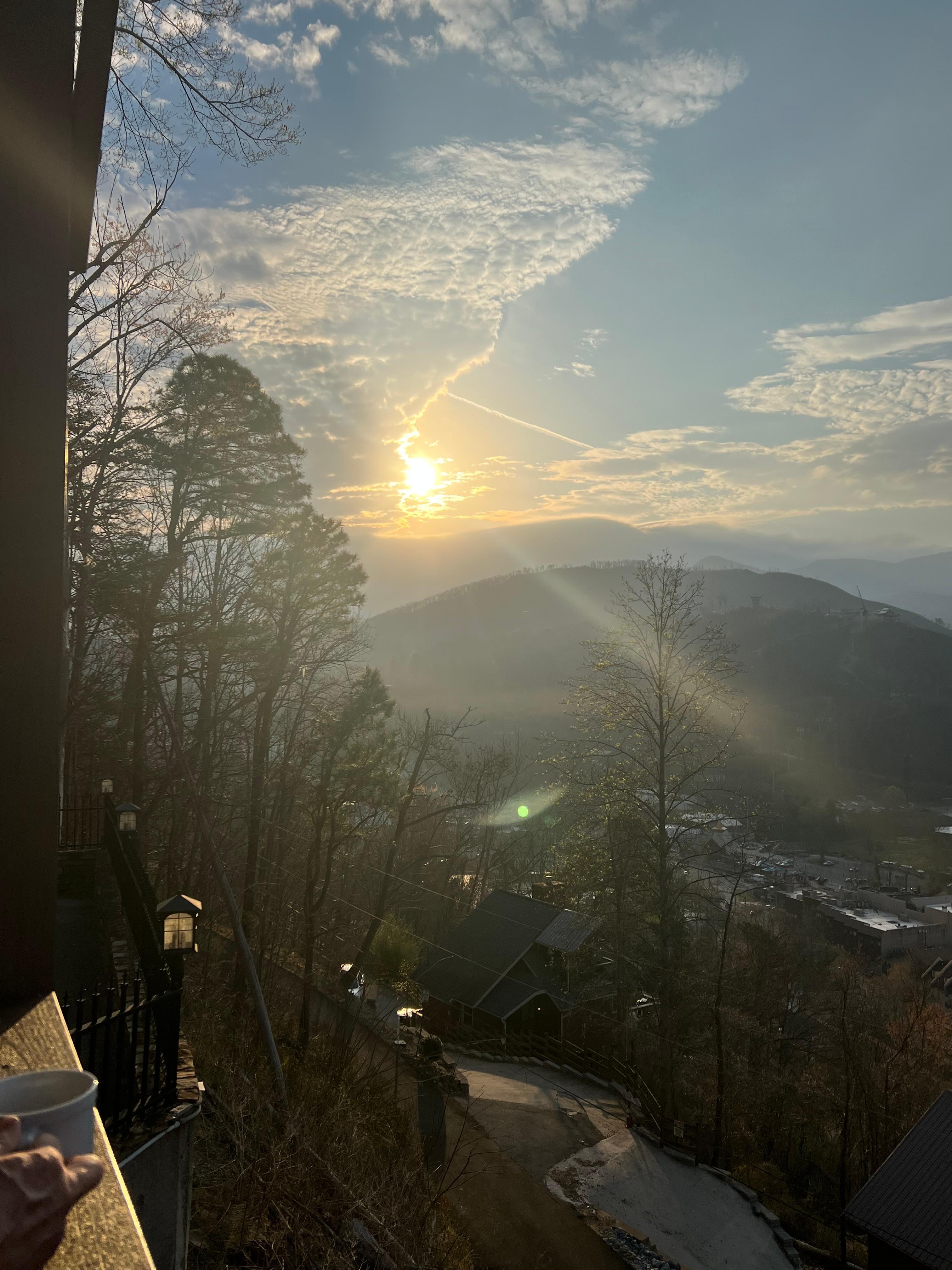 Sunrise view 