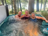 Coming back to relax after a day of boating