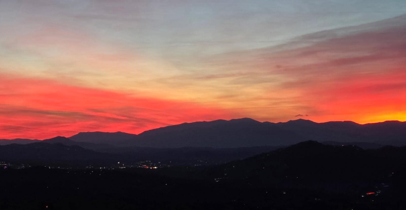 Breathtaking sunrise 