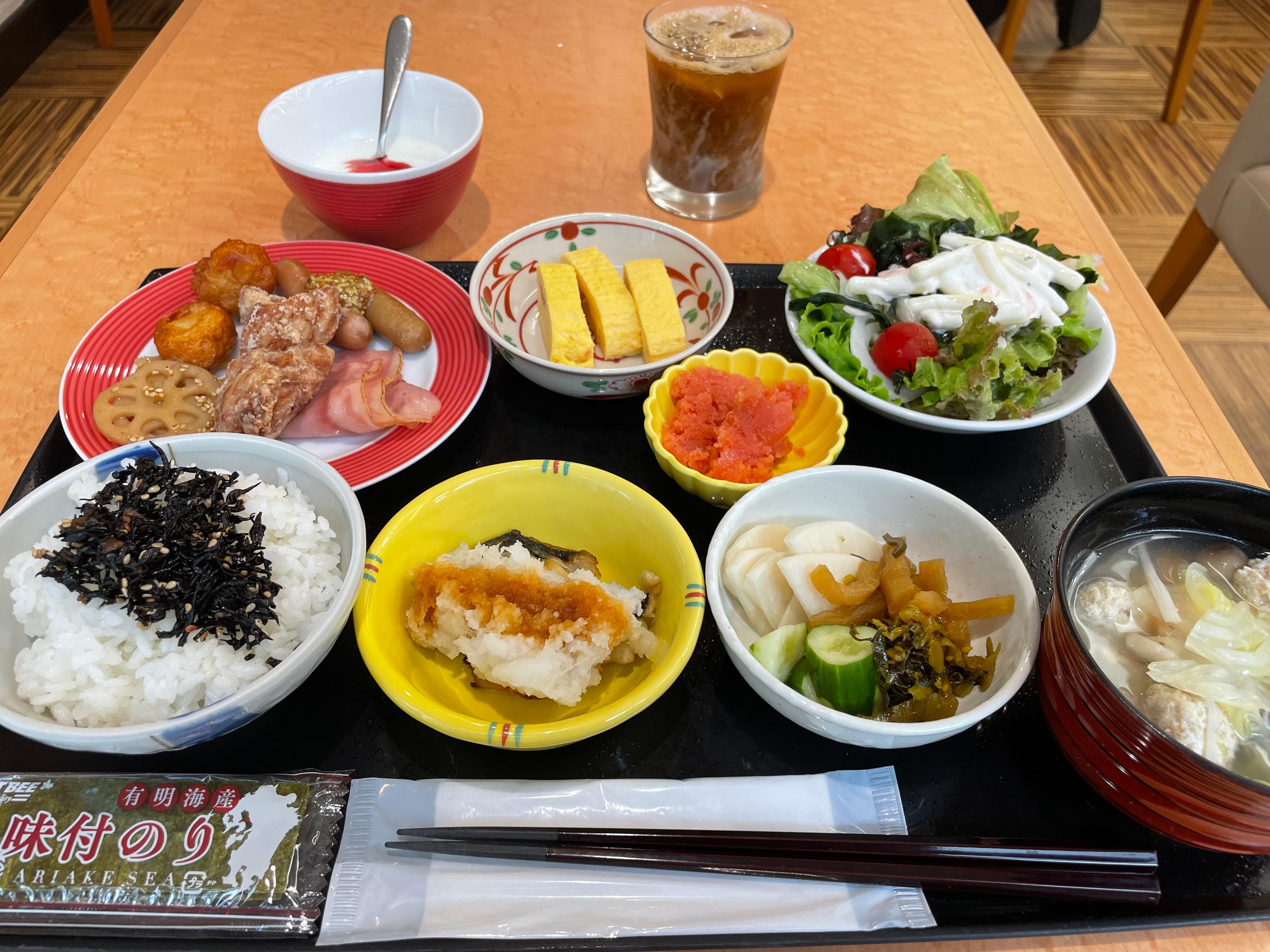 朝食ビュッフェは品数多く、味も良くレベルが高い内容だと思います。
