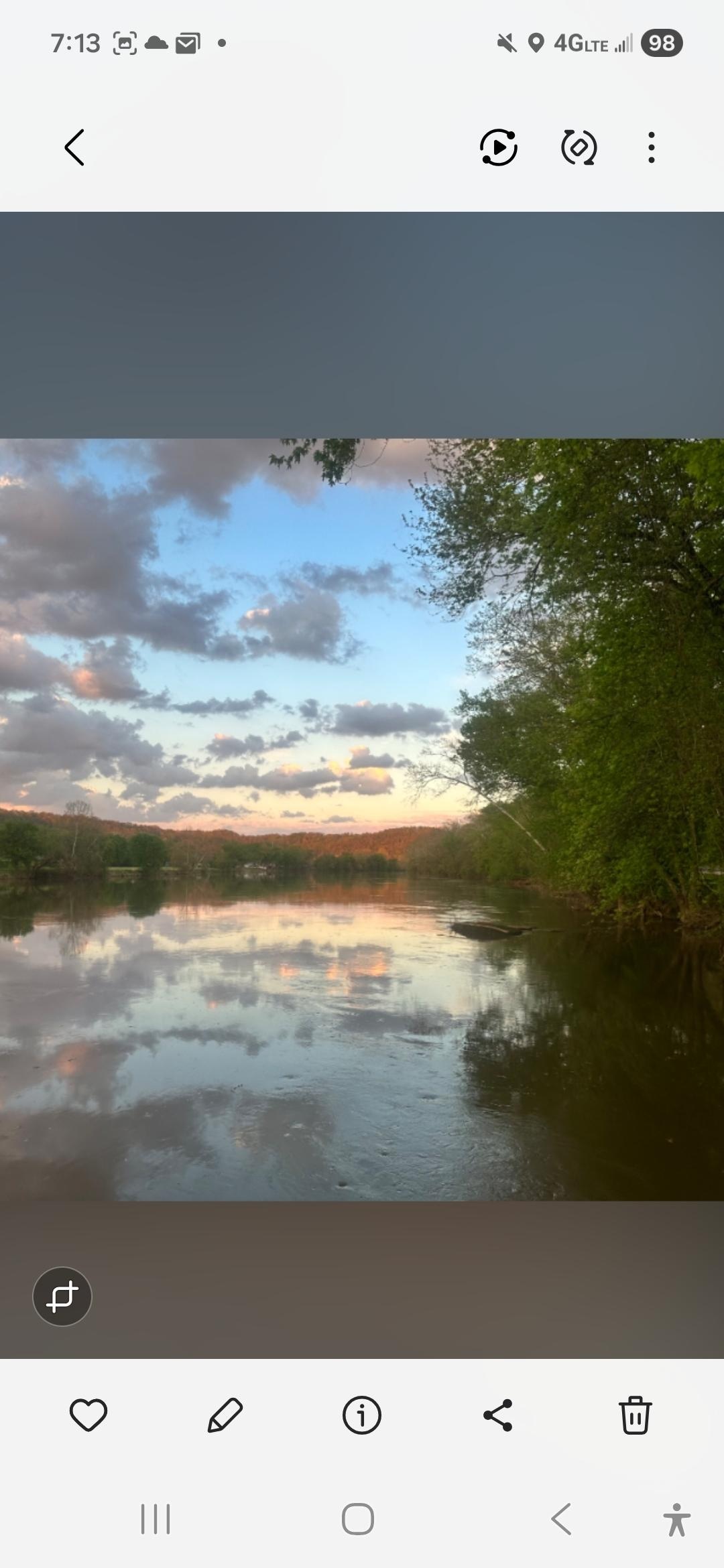  The view from our deck