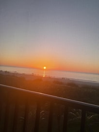Sunset from balcony