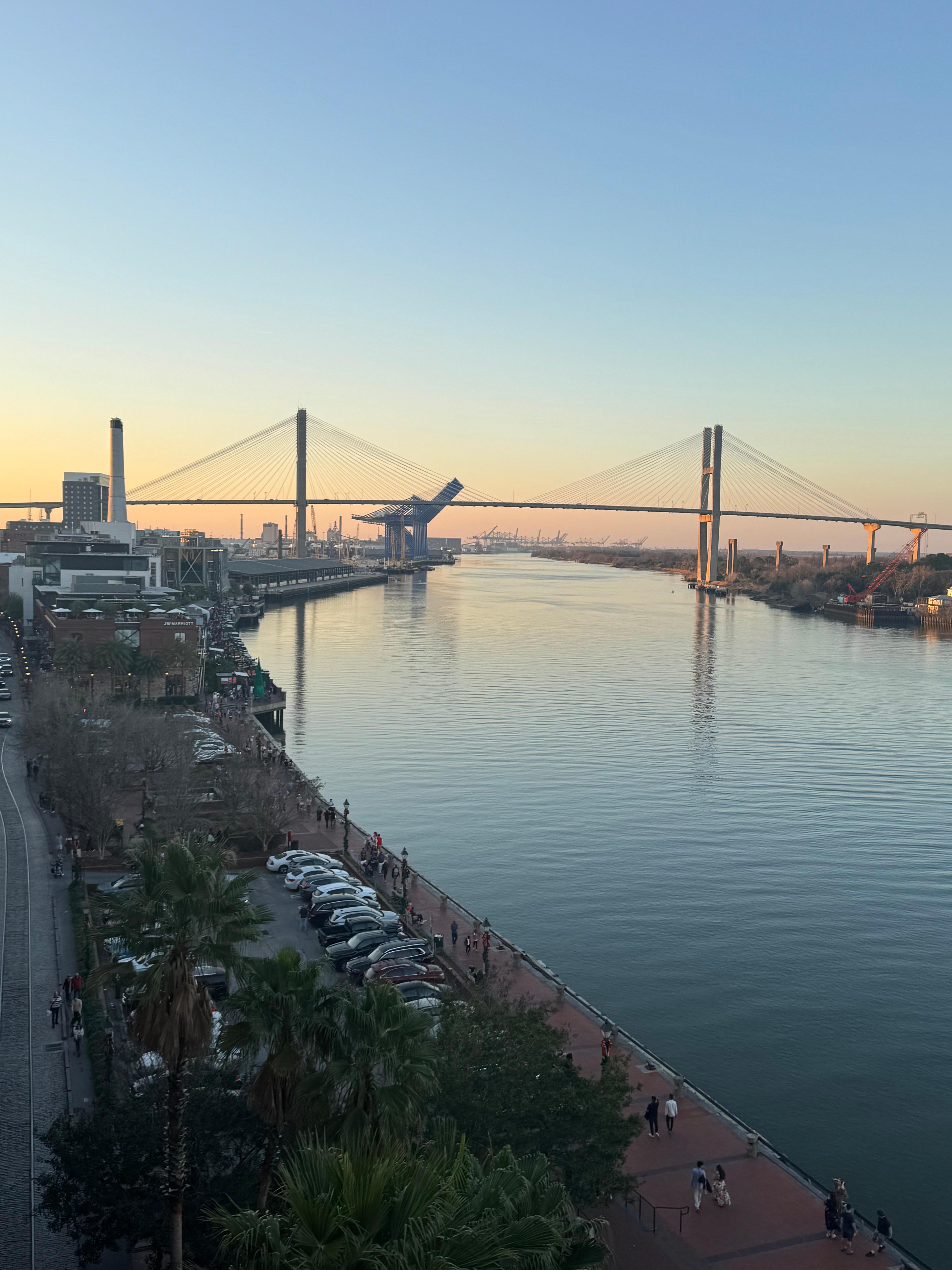 View from garden terrace 