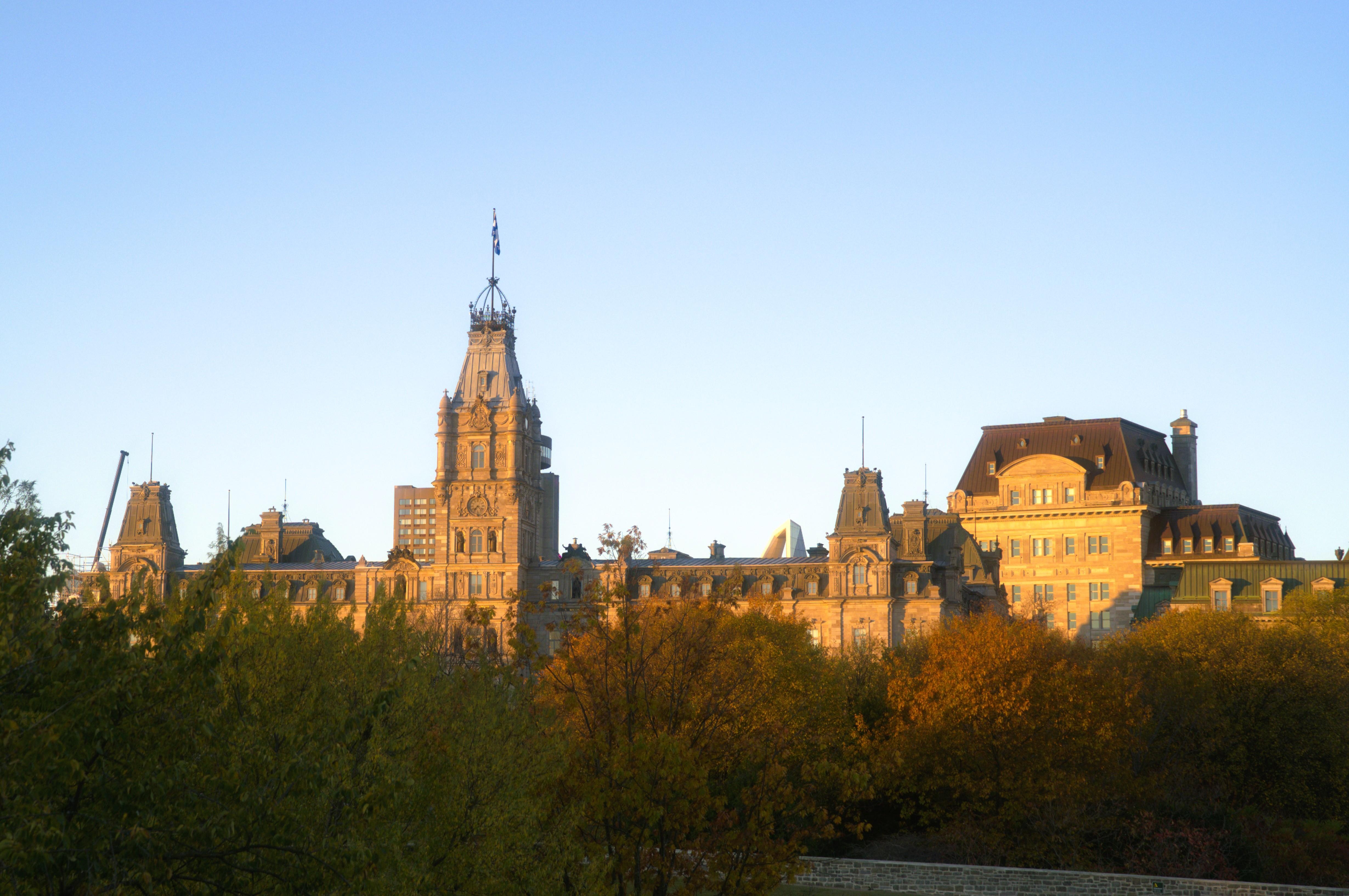 View from our room on the 4th floor of the hotel.