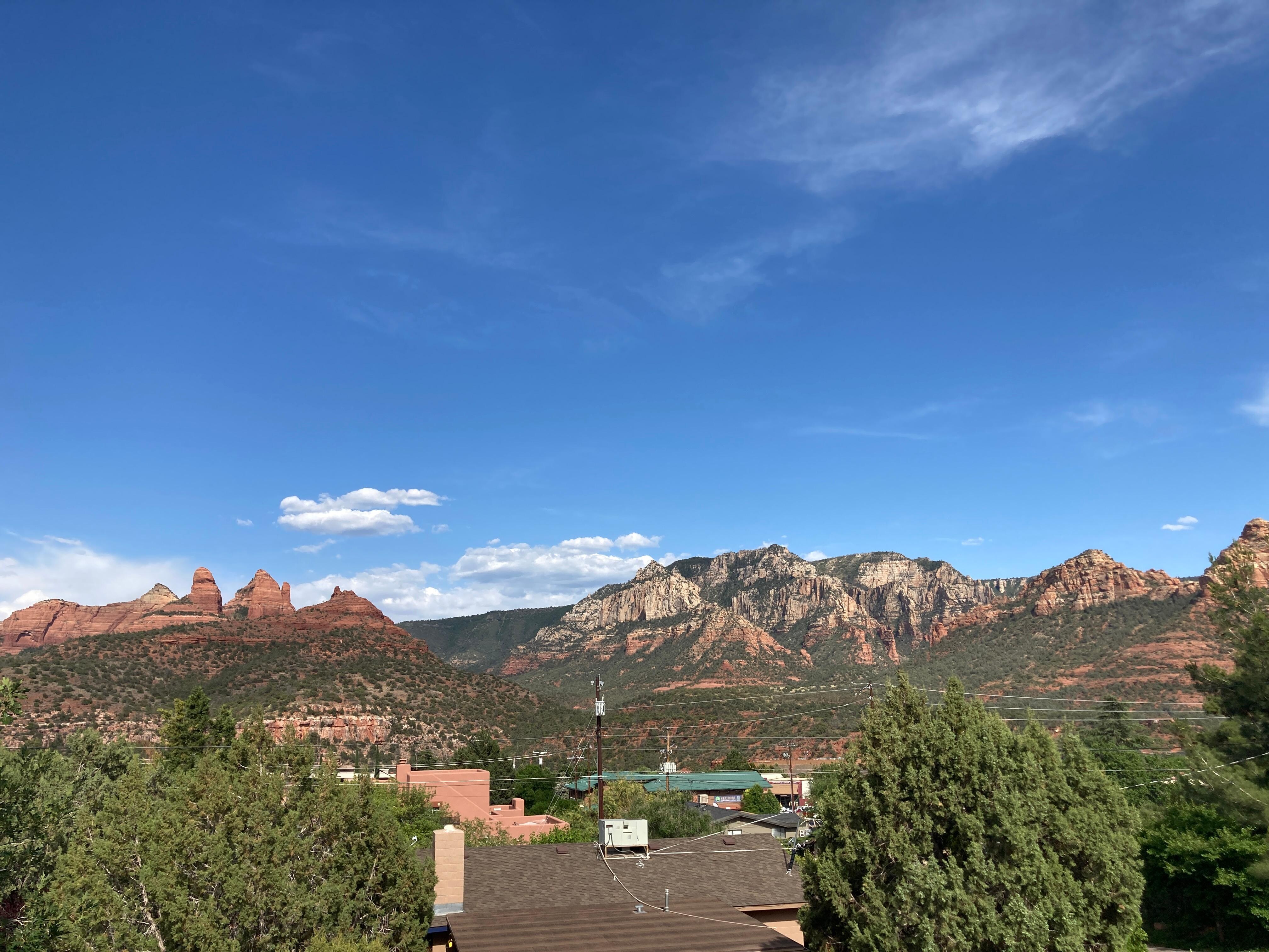 Great views from porch! 