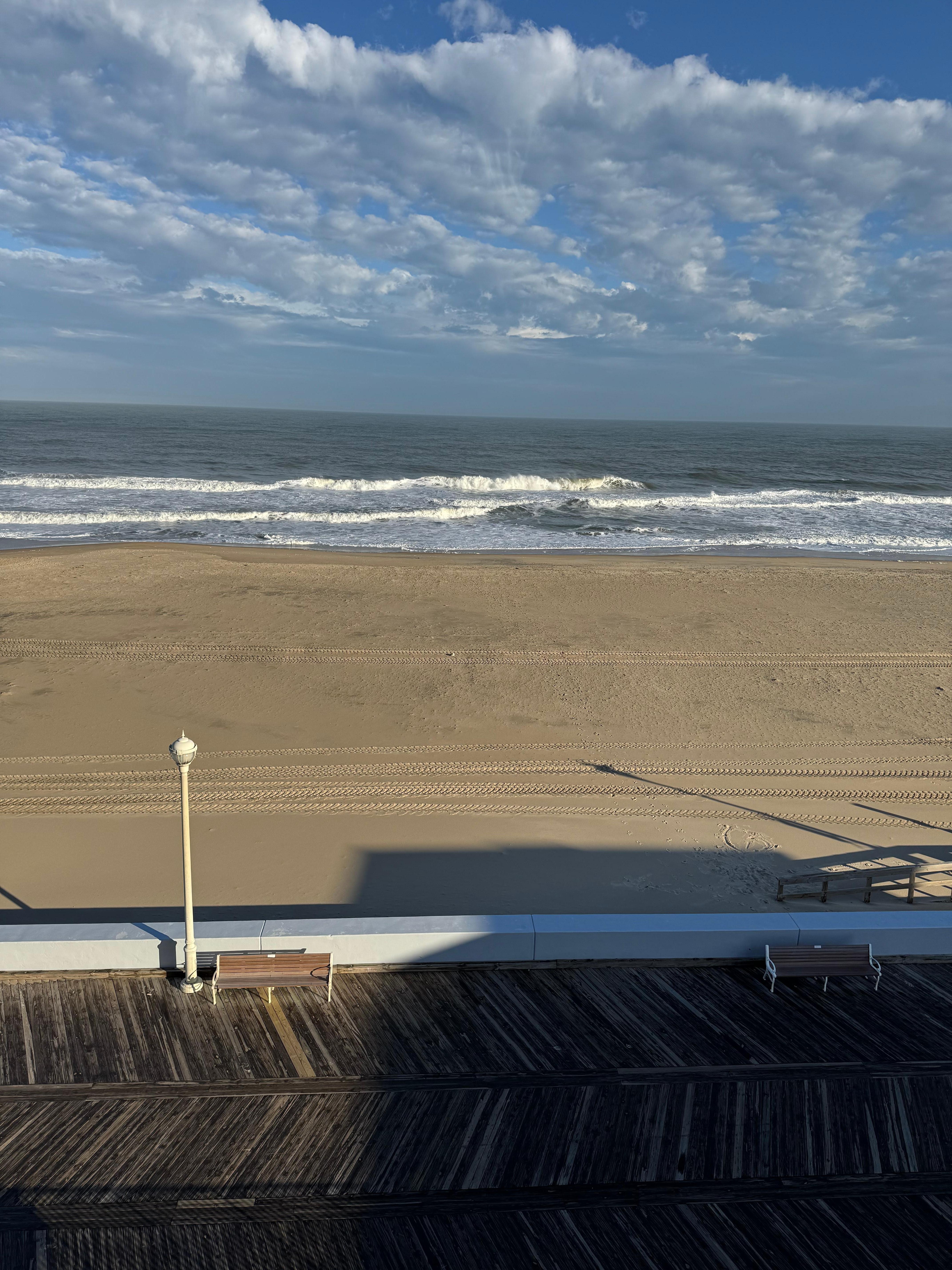 Ocean view from the balcony