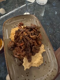 Mushrooms with grits (MUST ORDER!!)